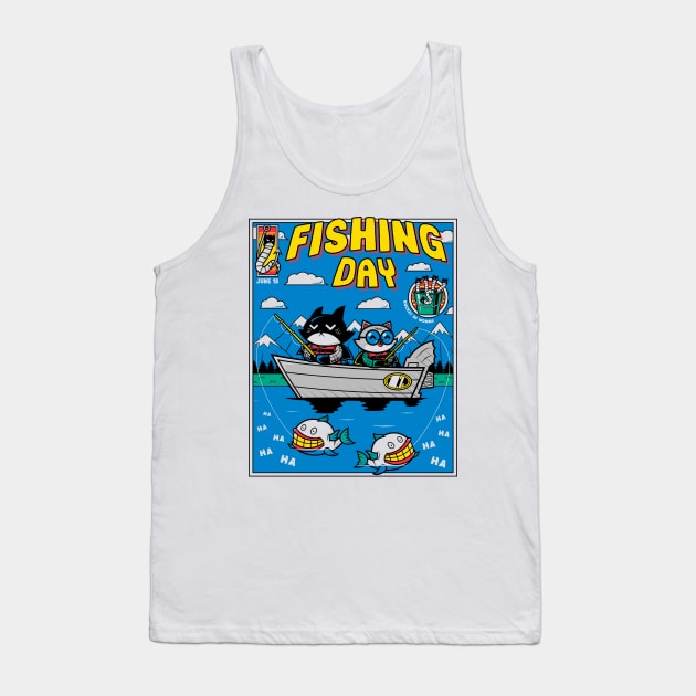 Fishing Day Tank Top by krisren28